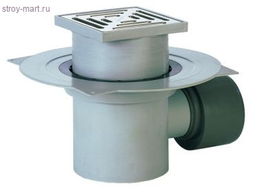 Трап горизонт Ду75/110 решет нерж/ст в подрам HL 72.1N Трап горизонт Ду75/110 решет нерж/ст в подрам HL 72.1N