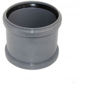 Муфта канализационная двухраструбная полипропиленовая - ПП Ду50 Муфта канализационная двухраструбная полипропиленовая - ПП Ду50