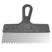 Шпатель зубчатый из нерж. стали, пластмассовая ручка 250мм (зуб 10х10) 020607-010-250 - С-000096514 Шпатель зубчатый из нерж. стали, пластмассовая ручка 250мм (зуб 10х10) 020607-010-250 - С-000096514