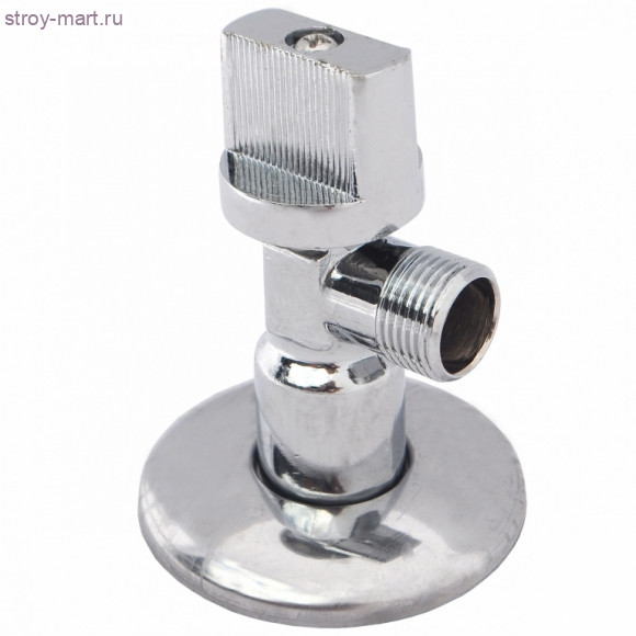 Кран шаровой д/смес 1/2"х1/2" угловой - 007-7611