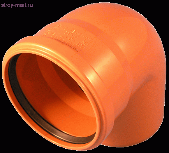 Отвод НПВХ коричневый Дн 110х87° б/нап в комплекте - 027-1659 Отвод НПВХ коричневый Дн 110х87° б/нап в комплекте - 027-1659