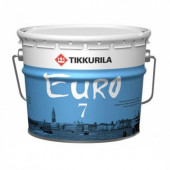 Краска водоэмульсионная Euro 7 матовая (база С) 9 л. - С-000059007 Краска водоэмульсионная Euro 7 матовая (база С) 9 л. - С-000059007