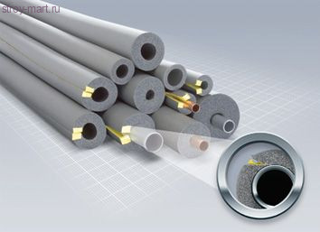 Трубная изоляция из каучука,35/10мм, длина 2 м, в уп 70 м.п, Armaflex SH