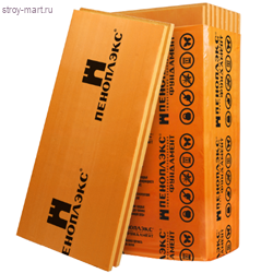 Пеноплэкс фундамент (1200х600х50) 5,76 кв.м.; 0,288 м3; (8 шт.) - С-000073146