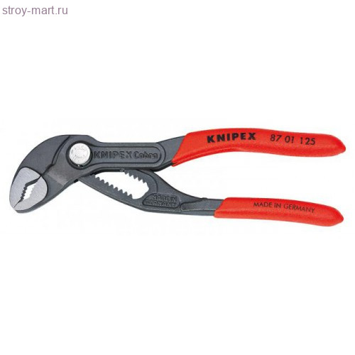 Клещи сантехнические переставные Cobra 87 01 125 - KN-8701125 Клещи сантехнические переставные Cobra 87 01 125 - KN-8701125