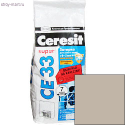 Затирка CE33 2 кг., 2-5 мм S (сереб.-серый) (9 шт/уп.) - С-000040674 Затирка CE33 2 кг., 2-5 мм S (сереб.-серый) (9 шт/уп.) - С-000040674