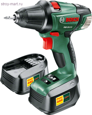 Аккумуляторная дрель-шуруповерт Bosch PSR 18 LI-2 603973324 Аккумуляторная дрель-шуруповерт Bosch PSR 18 LI-2 603973324