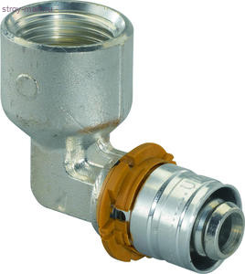 Угольник МП латунь MLC Дн 16х1/2 ВР пресс Uponor 1014692 - 027-6754