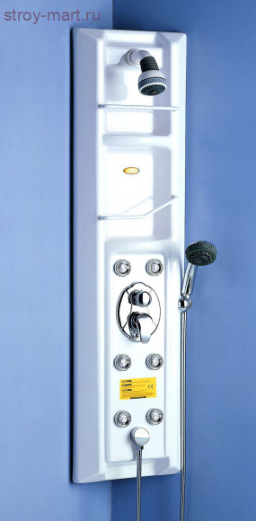 Душевая панель модель TS-6007 350х240х1400мм Душевая панель модель TS-6007 350х240х1400мм