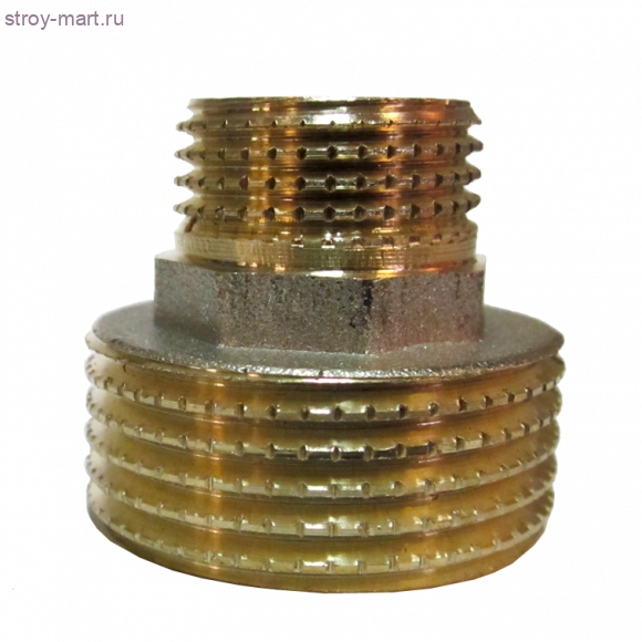 Ниппель латунь переходн никель Ду 25х15 аналог STC НР - 027-8198