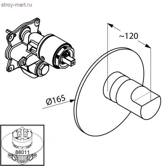 KLUDI NEW WAVES 576550575 KLUDI NEW WAVES 576550575