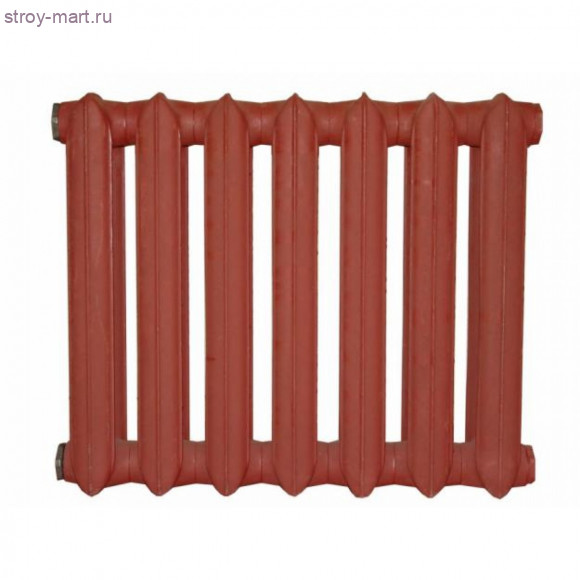 Радиатор чугун МС-140М-500 4 секции Ду15 МЗОО - 4606034089903