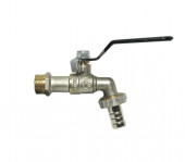 Кран водоразборный шаровой латунный Ду15 Кран водоразборный шаровой латунный Ду15