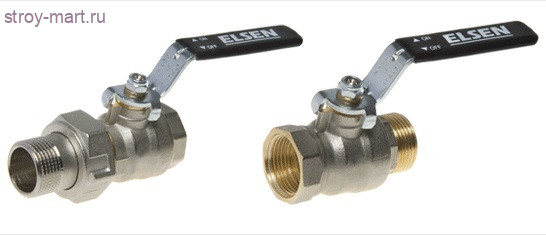 Кран шаровой латунь Strong T Ду 32 ВР/НР полный проход рычаг ELSEN EV114.2101 Кран шаровой латунь Strong T Ду 32 ВР/НР полный проход рычаг ELSEN EV114.2101