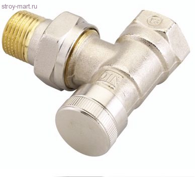 Клапан запорн RLV для двухтруб систем никель Ду10 прям резьба Danfoss 003L0142