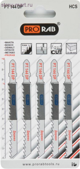 Пильные полотна по дереву Prorab PT 144 DP Пильные полотна по дереву Prorab PT 144 DP