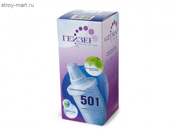 Картридж универсальный 501 к фильтру-кувшину ГЕЙЗЕР 30500 Картридж универсальный 501 к фильтру-кувшину ГЕЙЗЕР 30500
