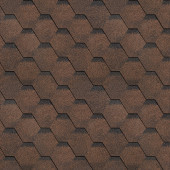 Кровельная плитка Шинглас Финская черепица «коричневый» (3 кв. м в уп.) - С-000111601 Кровельная плитка Шинглас Финская черепица «коричневый» (3 кв. м в уп.) - С-000111601