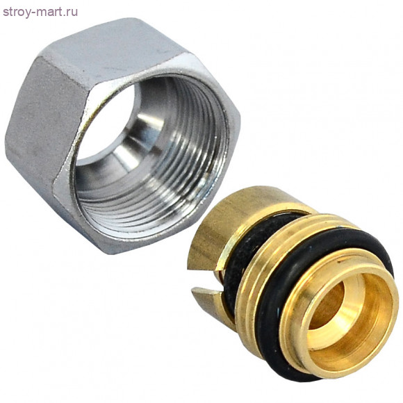 Евроконус (адаптер) МП для PE-X латунь R179AM Дн 18х(16х2) обжим Giacomini R179MX024 - 027-6411 Евроконус (адаптер) МП для PE-X латунь R179AM Дн 18х(16х2) обжим Giacomini R179MX024 - 027-6411