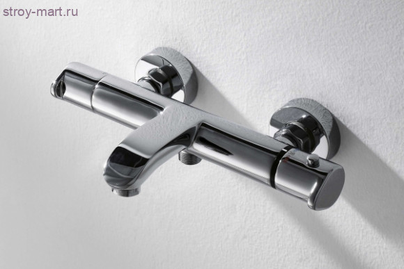 Смеситель для ванной комнаты для ванны и душа короткий нос термостат - F673114C-01 Смеситель для ванной комнаты для ванны и душа короткий нос термостат - F673114C-01