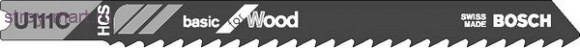 Пилки д\лобзика 3шт,U111C,HCS,74\3мм,рез-50мм - 2.608.630.566 Пилки д\лобзика 3шт,U111C,HCS,74\3мм,рез-50мм - 2.608.630.566