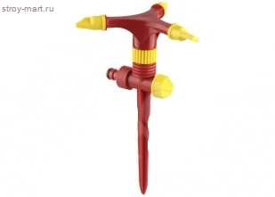 Распылитель поливочный круговой 3-х лопастной на пике Grinda 40341_z02 - 018-0794
