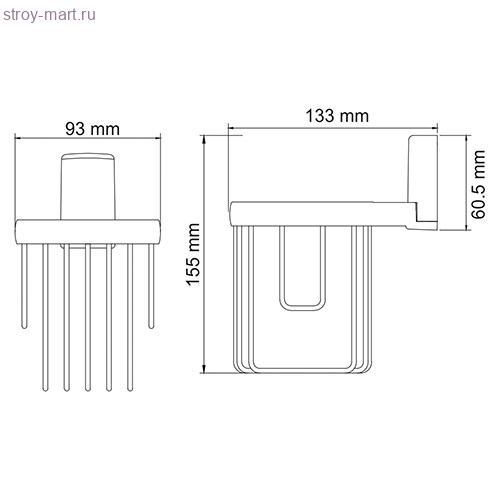 К-5045 Держатель освежителя - 001-0198 К-5045 Держатель освежителя - 001-0198