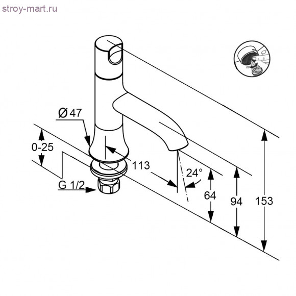 KLUDI BOZZ 381160530 KLUDI BOZZ 381160530