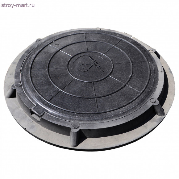 Люк полимер тип Т серый с запорным устройством 800х120 250кН - 004-0077 Люк полимер тип Т серый с запорным устройством 800х120 250кН - 004-0077