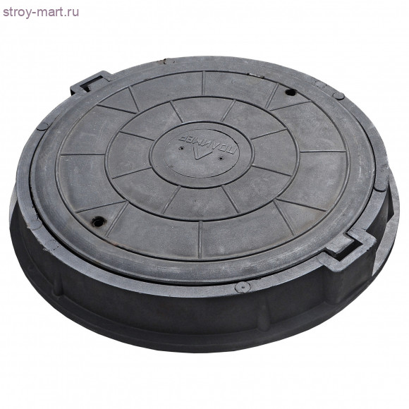 Люк полимер тип Т серый с запорным устройством 800х120 250кН - 004-0077 Люк полимер тип Т серый с запорным устройством 800х120 250кН - 004-0077