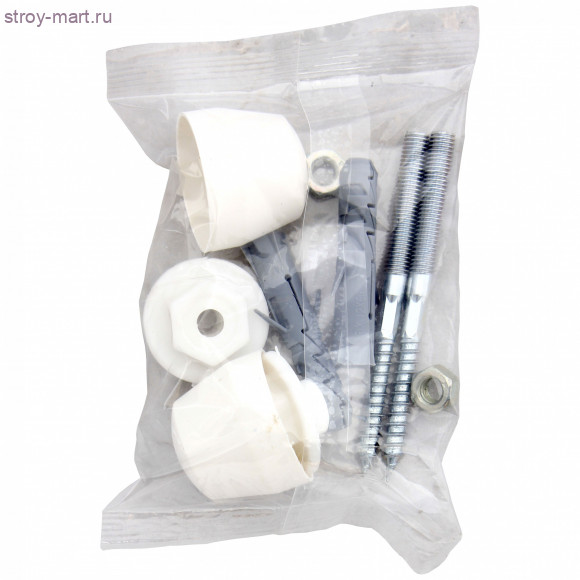 Крепление для умывальника D8x100 шуруп D12х60 дюбель - 4606034140468 Крепление для умывальника D8x100 шуруп D12х60 дюбель - 4606034140468