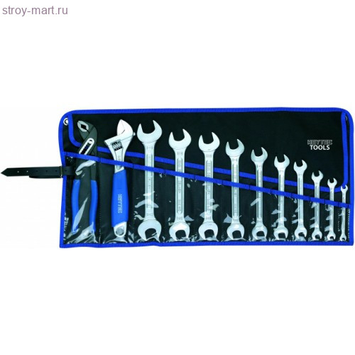 Набор рожковых гаечных ключей двухсоронних R 50890-12-М - HE-50890300200