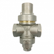 Регулятор давления с вых. под манометр поршневой латунь с никел. покр. 1/2 ВР Ру16 0-9.0 бар Ogint - 022-1779 Регулятор давления с вых. под манометр поршневой латунь с никел. покр. 1/2 ВР Ру16 0-9.0 бар Ogint - 022-1779