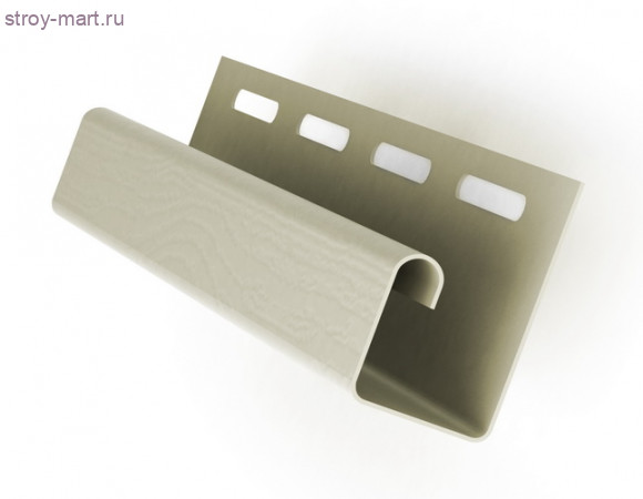 J-профиль GL бежевый 3м (51 шт./уп.) - С-000119650 J-профиль GL бежевый 3м (51 шт./уп.) - С-000119650