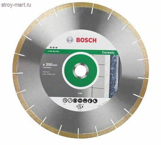 Алмазный Диск Best for Ceramic & Stone 250x25.4mm - 2608603601