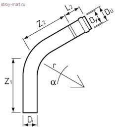 Отвод НПВХ напор нап Дн 110х90° Ру10 в комплекте ГОСТ Р 51613-2000 - 027-1601 Отвод НПВХ напор нап Дн 110х90° Ру10 в комплекте ГОСТ Р 51613-2000 - 027-1601