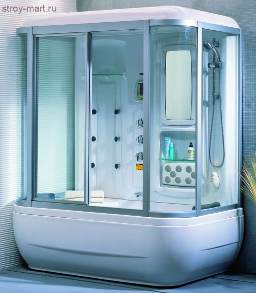 Паровая кабина 1800х1100х2200 мм Модель A-0735 Паровая кабина 1800х1100х2200 мм Модель A-0735