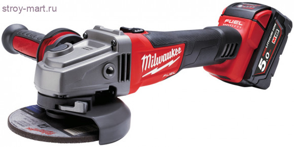 Углошлифовальная машина MILWAUKEE 115 мм М18 FUEL CAG115X-502C 4933448095 Углошлифовальная машина MILWAUKEE 115 мм М18 FUEL CAG115X-502C 4933448095