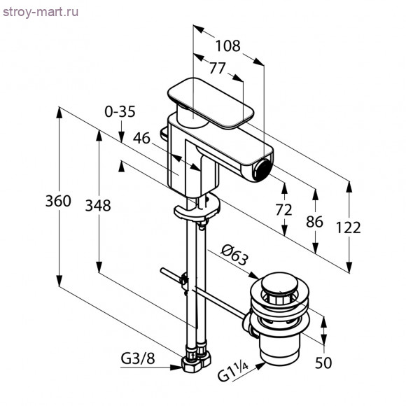 KLUDI E2 492160575 KLUDI E2 492160575
