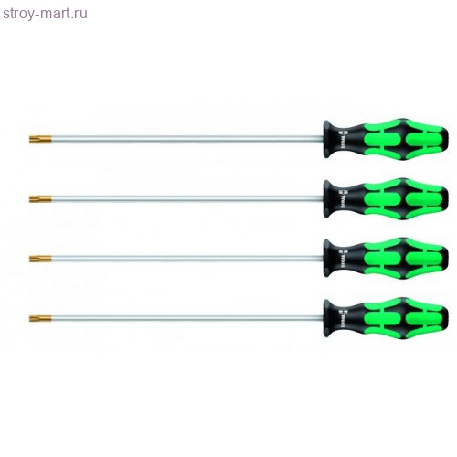367/4 TORX® HF Kraftform Plus Набор отверток 028074 - WE-028074 367/4 TORX® HF Kraftform Plus Набор отверток 028074 - WE-028074