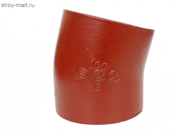 Отвод чугун Дн 70х45 б/растр SML - 027-7740