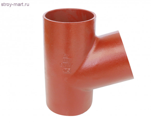 Тройник чугун Дн 150х50х90° б/растр SML - 027-7811