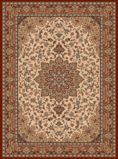 Devos Caby Ковер Isphahan 77983 Ivory/Red 0,65х1,35 м