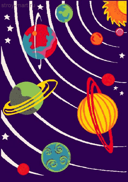 Sintelon DOO Ковер Galaxy Kids 12PKP 1,6х2,3 м