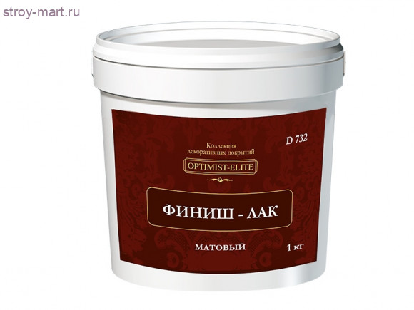 Финиш - лак матовый бесцветный акриловый 3кг D732 - С-000066980 Финиш - лак матовый бесцветный акриловый 3кг D732 - С-000066980