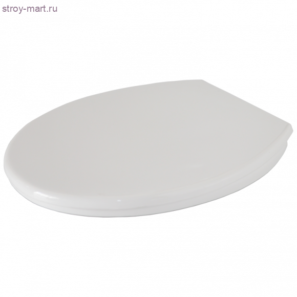 Сиденье для унитаза пластик Дельта белый универсал Санпласт РРСКЗ09-01 - 4606034135358