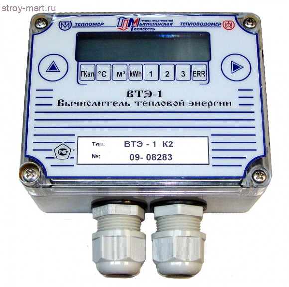 Вычислитель к теплосчетчику ТЕПЛОВОДОМЕР - ВТЭ-1 К1 Вычислитель к теплосчетчику ТЕПЛОВОДОМЕР - ВТЭ-1 К1