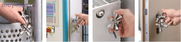 Ключ для электрошкафов TwinKey 00 11 01 - KN-001101 Ключ для электрошкафов TwinKey 00 11 01 - KN-001101