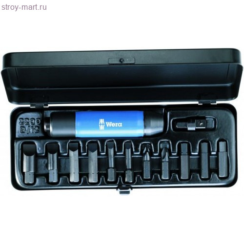 2200/B 12 Набор с ударно-поворотной отверткой 073475 - WE-073475 2200/B 12 Набор с ударно-поворотной отверткой 073475 - WE-073475