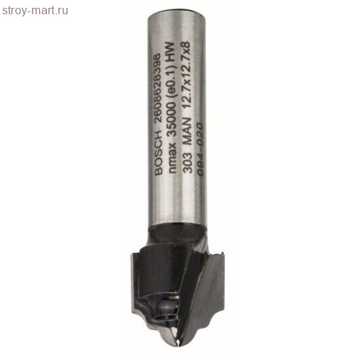 Фреза профиль H Std S8/R2,4/D12,7/L12,4 - 2608628398 Фреза профиль H Std S8/R2,4/D12,7/L12,4 - 2608628398